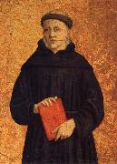Piero della Francesca Augustinian monk oil painting artist